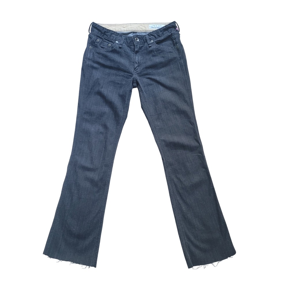 Rag‎ & Bone Bootcut Jeans  Raw Hem Women's Size 28 USA